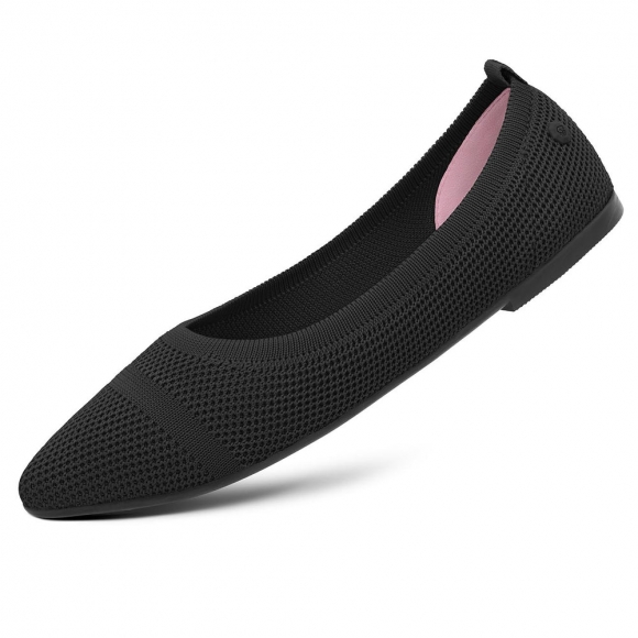 Giesswein Eco Ballerinas Pointy 2.0 - Schwarz Giesswein Eco Ballerinas Pointy 2.0 - Schwarz