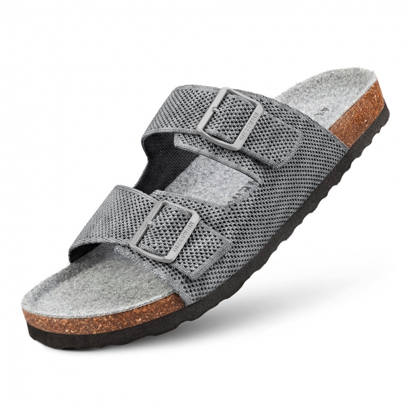 Giesswein Merino Slides - Schiefer Giesswein Merino Slides - Schiefer