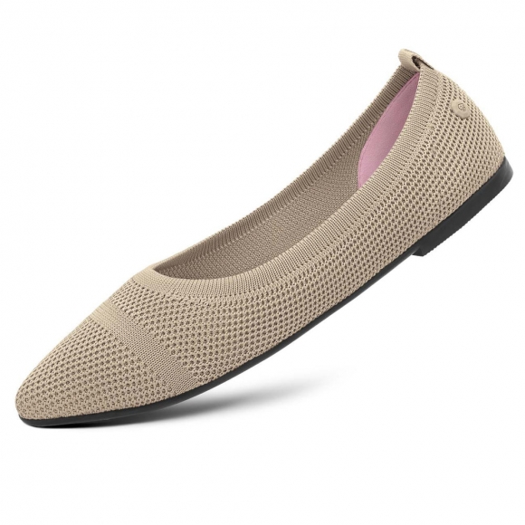 Giesswein Eco Ballerinas Pointy 2.0 - Sandmelé Giesswein Eco Ballerinas Pointy 2.0 - Sandmelé