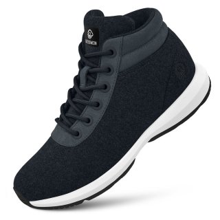 Giesswein Wool Sneaker High Top - Dk.Blau Giesswein Wool Sneaker High Top - Dk.Blau