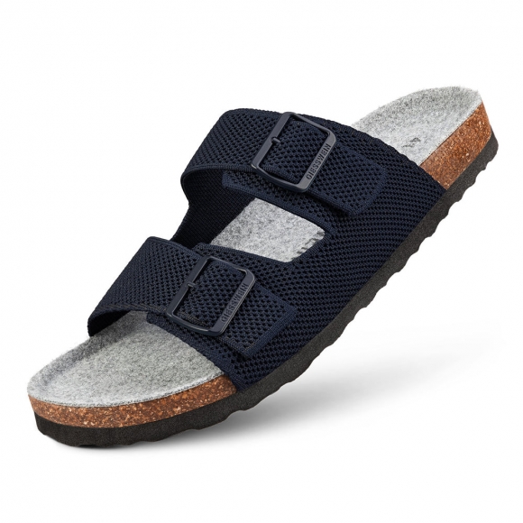 Giesswein Merino Slides - Ocean Blue Giesswein Merino Slides - Ocean Blue