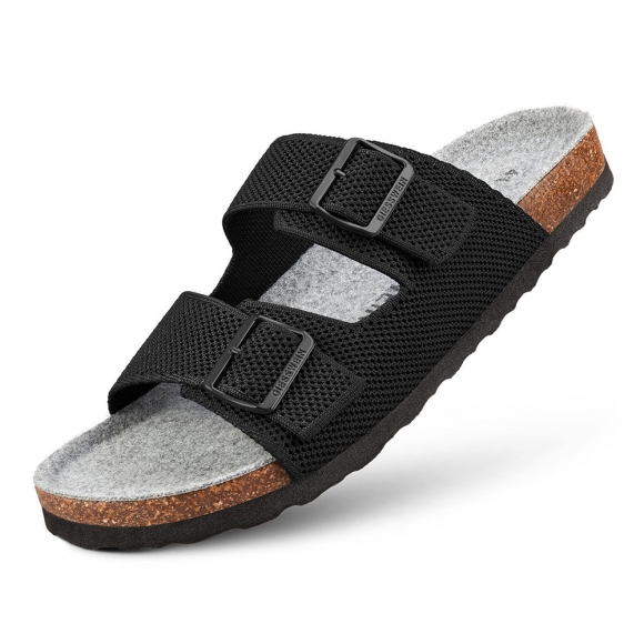 Giesswein Merino Slides - Schwarz Giesswein Merino Slides - Schwarz