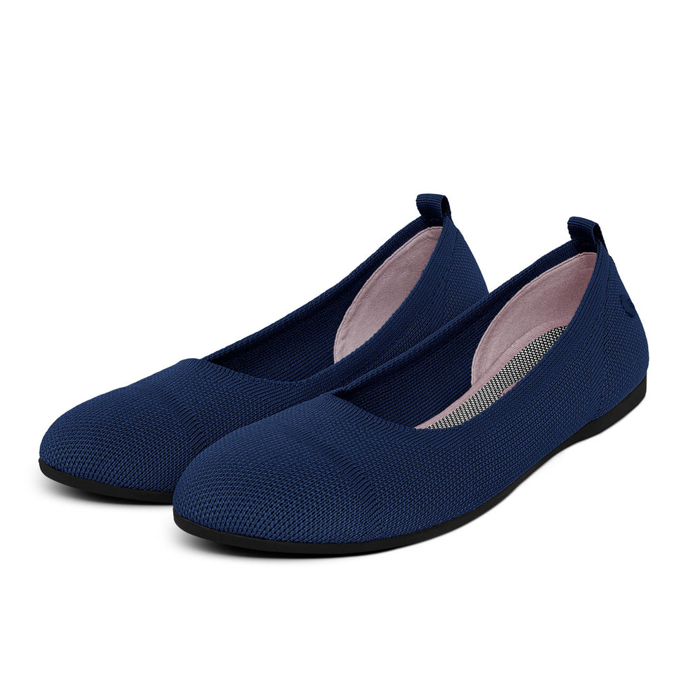 Giesswein Eco Ballerinas Round - Dk.Blau