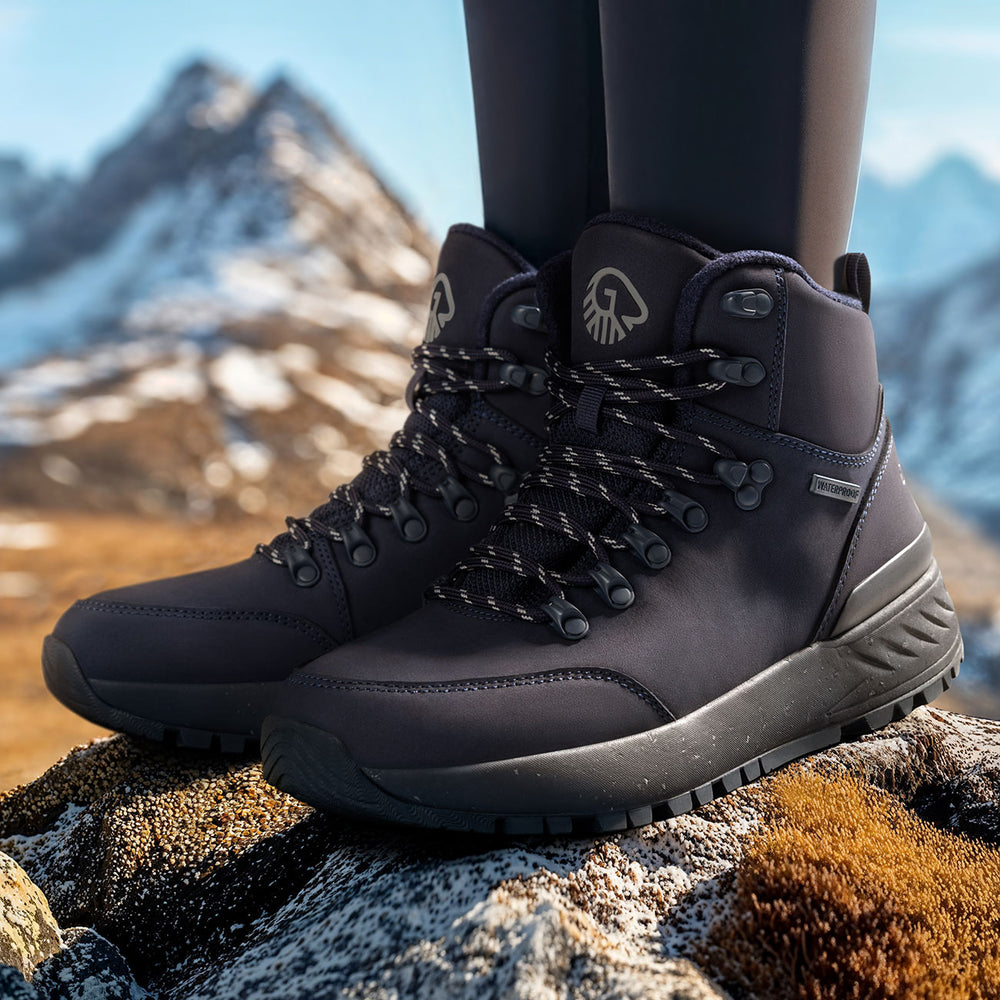 Giesswein Merino Leather Alpine - Ocean Blue