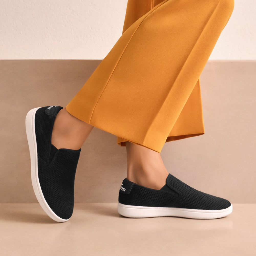 Giesswein Wood Sneaker Slip-On - Schwarz