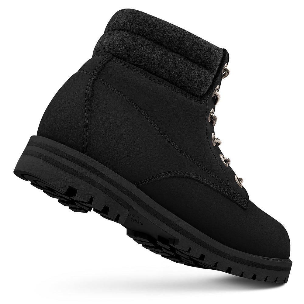 Giesswein Merino Leather Boot - Schwarz
