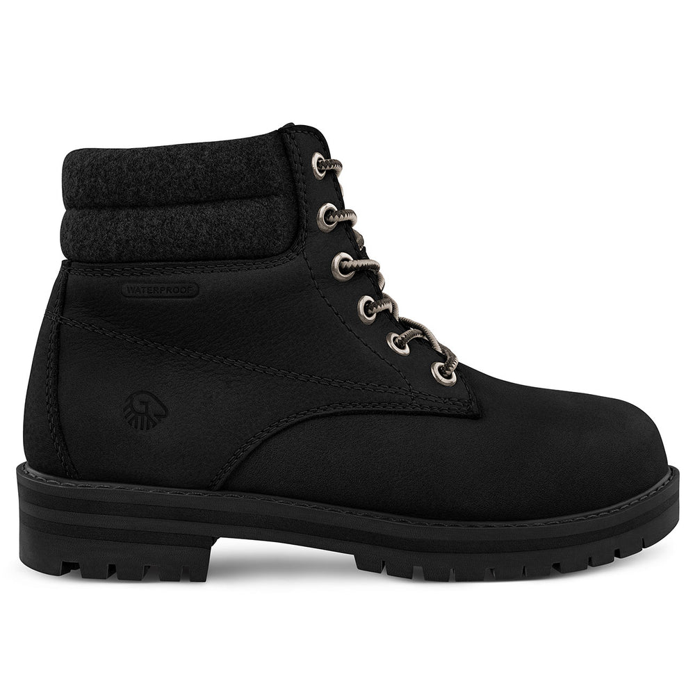 Giesswein Merino Leather Boot - Schwarz