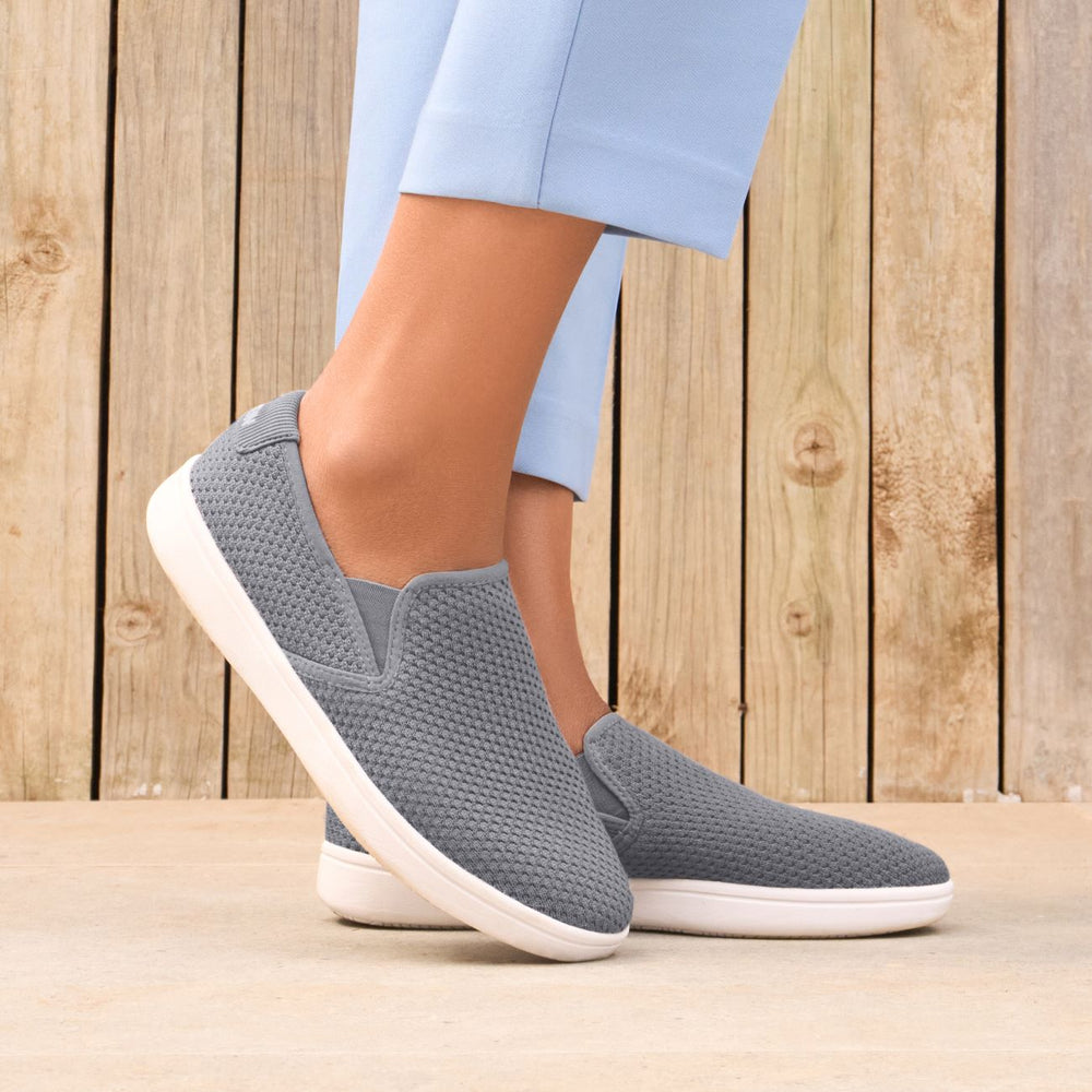 Giesswein Wood Sneaker Slip-On - Schiefer