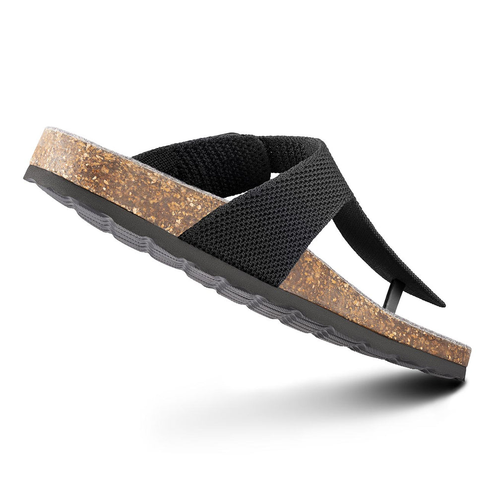 Giesswein Merino Slides Lite - Schwarz