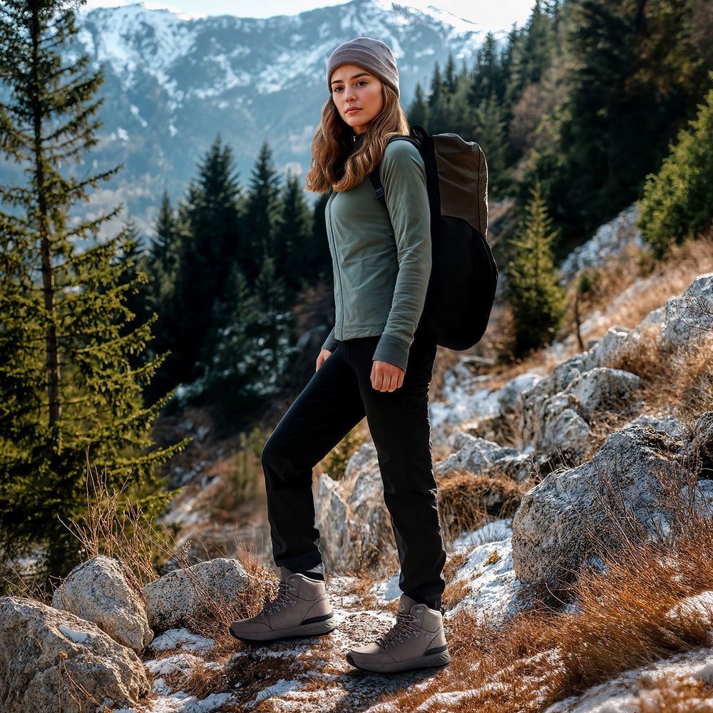 Giesswein Merino Leather Alpine - Schiefer