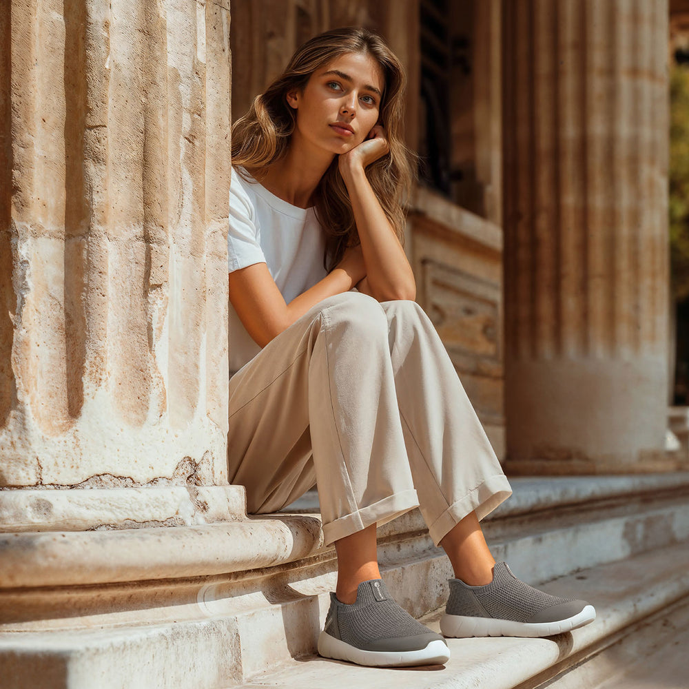 Giesswein Slip-On Pro - Schiefer